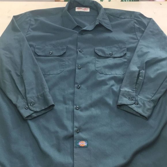 Custom Dickies Work Wear Hawaii Island button down - Picture 2 of 6